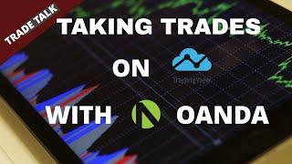 Taking Trades on Tradingview with Oanda   #beginner trader