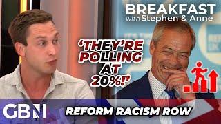 'MILLIONS of votes!' Reform support hits 20% as Nigel Farage shrugs off racism row