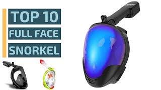 Top 10: Best Full Face Snorkeling Masks of 2019 / 180° Panoramic View (Seaview)