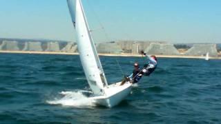 420 sailing trainning in Algarrobo Bay, Chile