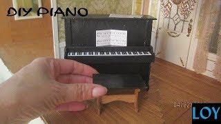 Build vintage piano from Greenleaf furniture kit 1982