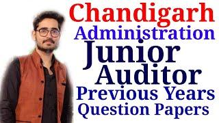 Download Previous Years Question Papers|Chandigarh Administration |Junior Auditor| Special Education