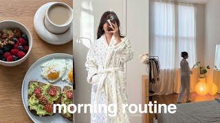 Cozy Winter Morning Routine | 7AM mornings, productive and realistic, slow mornings