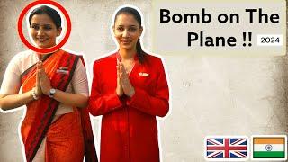 Bomb inside Air india 2024 True Crime #india #travel #viralvideo