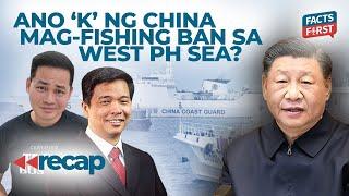 Ano’ng K ng China mag-fishing ban?