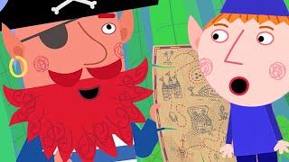 Ben and Holly's Little Kingdom | Pirate Treasure (Triple Episode) | Cartoons For Kids