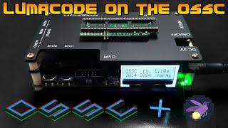 Lumacode on the OSSC - HDMI from the C64 and 128 without the RGBtoHDMI and audio embedders