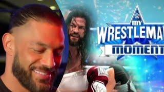 Roman Reigns - Favorite Wrestlemania moment @TheRomanReignsEmpire @moviedecode-s4b