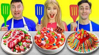 Boys VS Girls Cooking Challenge! Fantastic Food Hacks Crafty Hype Plus