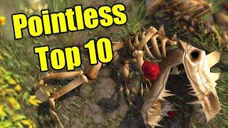 Pointless Top 10: Things I forgot in other Pointless Top 10s