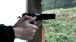 Czech CZ-75 9mm semi-auto pistol