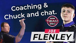 Joe Flenley session clips - chuck and a chat. Future darts pro. Best Youth Player in Wales?