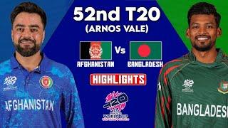 ICC T20 World Cup 2024 | Afghanistan vs Bangladesh | Full Highlights 2024 | AFG VS BAN Highlights