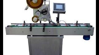 auto plane label applicator vertical labeling equipment with self adhesive labels mould labeller