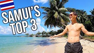 Top 3 BEST BEACHES in Koh Samui for 2024  ️