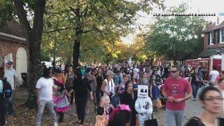 Thousands Attend Trick-or-Treat Event in Old Salem
