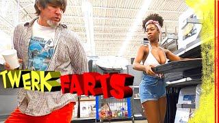 Twerking while Farting!!! (TWERK FART PRANK)