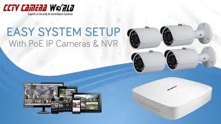 Easy Plug and Play Setup of IP Security Camera Systems by CCTV Camera World