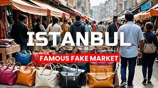  Istanbul, Türkiye - GRAND BAZAR FAMOUS FAKE MARKET!