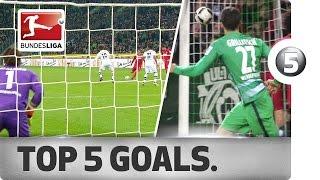 Top 5 Goals - Brandt, Risse and More with Sensational Strikes