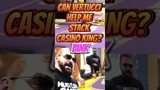 DID NICK VERTUCCI HELP ME STACK THE CASINO KING? #poker #vlog #live #kierolovesyou