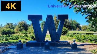 University of Washington (UW) Seattle Campus Walking Tour in Summer 2022.