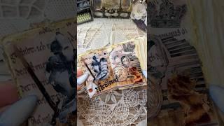 ASMR journal Medieval️|#asmr #scrabooking #vintage #medieval #journaling #fyp #diy #viral