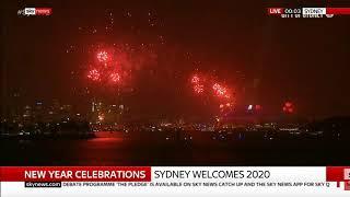 Sky News UK - New Year 2020 (Part 1) - 31/12/2019 - Auckland and Sydney welcomes 2020