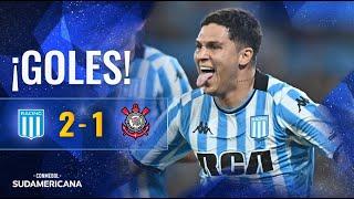 GOLES  | RACING vs. CORINTHIANS | SEMIFINAL | CONMEBOL SUDAMERICANA 2024