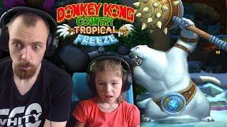 WÜTENDER EISBÄR BOSSKAMPF - Donkey Kong Country Tropical Freeze Gameplay Deutsch  EgoWhity
