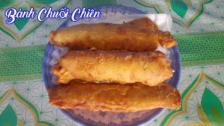 Cách Làm Bánh Chuối Chiên Giòn Xốp | Món Ăn Vặt