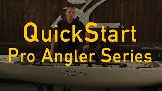 Hobie QuickStart video for our Pro Angler series fishing boats.