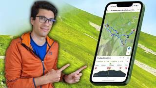 La mia APP PREFERITA  per il TREKKING