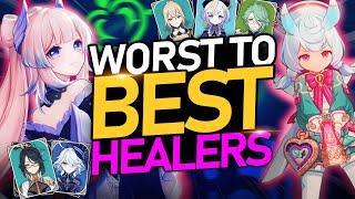 Who is the BEST 5 Star healer in Genshin Impact? RANKING from Worst to Best!