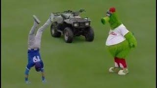 MLB Funniest Mascots - Phillie Phanatic