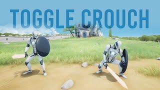 Unreal Engine 5 Toggle Crouch -  Action RPG #60