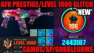 *NEW* SOLO AFK LEVEL 1000 GLITCH BO6! CAMO/UNLIMITED XP/GOBBLEGUM! BO6 GLITCHES! BO6 ZOMBIES GLITCH!