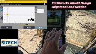 Earthworks Infield Design  Alignment and Section  Create and Access Road