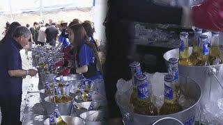 열 번째 돌 맞은 '전주가맥축제'…지역 대표축제로 자리매김 / 연합뉴스TV (YonhapnewsTV)