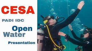 PADI CESA - IDC Open Water Presentation