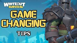 10 GAME CHANGING tips to Whiteout Survival