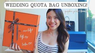 UNBOX MY DREAM WEDDING QUOTA BAG!  | Ways to accessories, story time, Hermes journey & pre-spend!