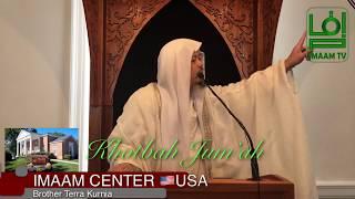 Khotbah jum'ah lead by brother Terra Kurnia at Masjid IMAAM CENTER  USA