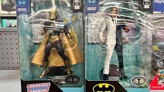 New McFarlane Toys unannounced Dr Fate & Two Face action figures found at retail