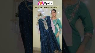 FESTIVE kurta set haul | Myntra kurta set |  Myntra haul Pakistani kurta set #myntrahaul