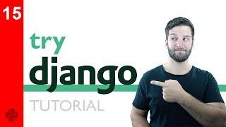 Try DJANGO Tutorial - 15 - Django Templating Engine Basics