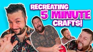 Recreating 5 Minute Crafts! 2 | Christian Hull