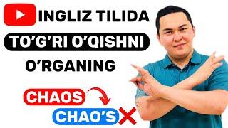 Ingliz tilida qanday to’g’ri o’qish kerak? Inglizchada to’g’ri o’qish sirlari. Ingliz tili 0 dan