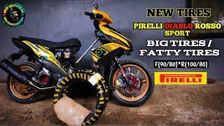 THE BEST TIRES FOR MIO I 125 | PIRELLI DIABLO ROSSO SPORT | RACE TRACK CONCEPT | BIGTIRES CONCEPT