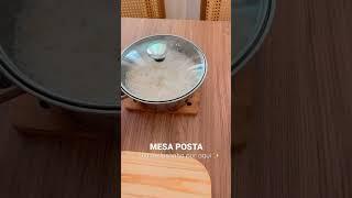 Mesinha pra saborear uma lasanha! #donadecasa #mesaposta #receitafacil #mesapostacomamor